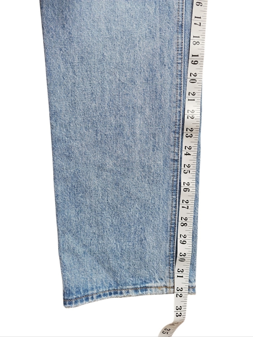 Denim Forum The Joni High Rise Loose 32l loose Jeans Size 27 - Picture 15 of 16